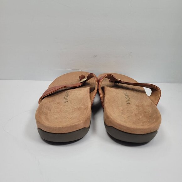 Vionic Hilda Woven Women's Brown Thong Sandals US Size US 11 - Picture 4 of 8
